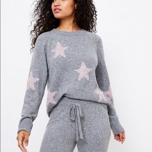 Lou & Grey Shimmer Star Sweater